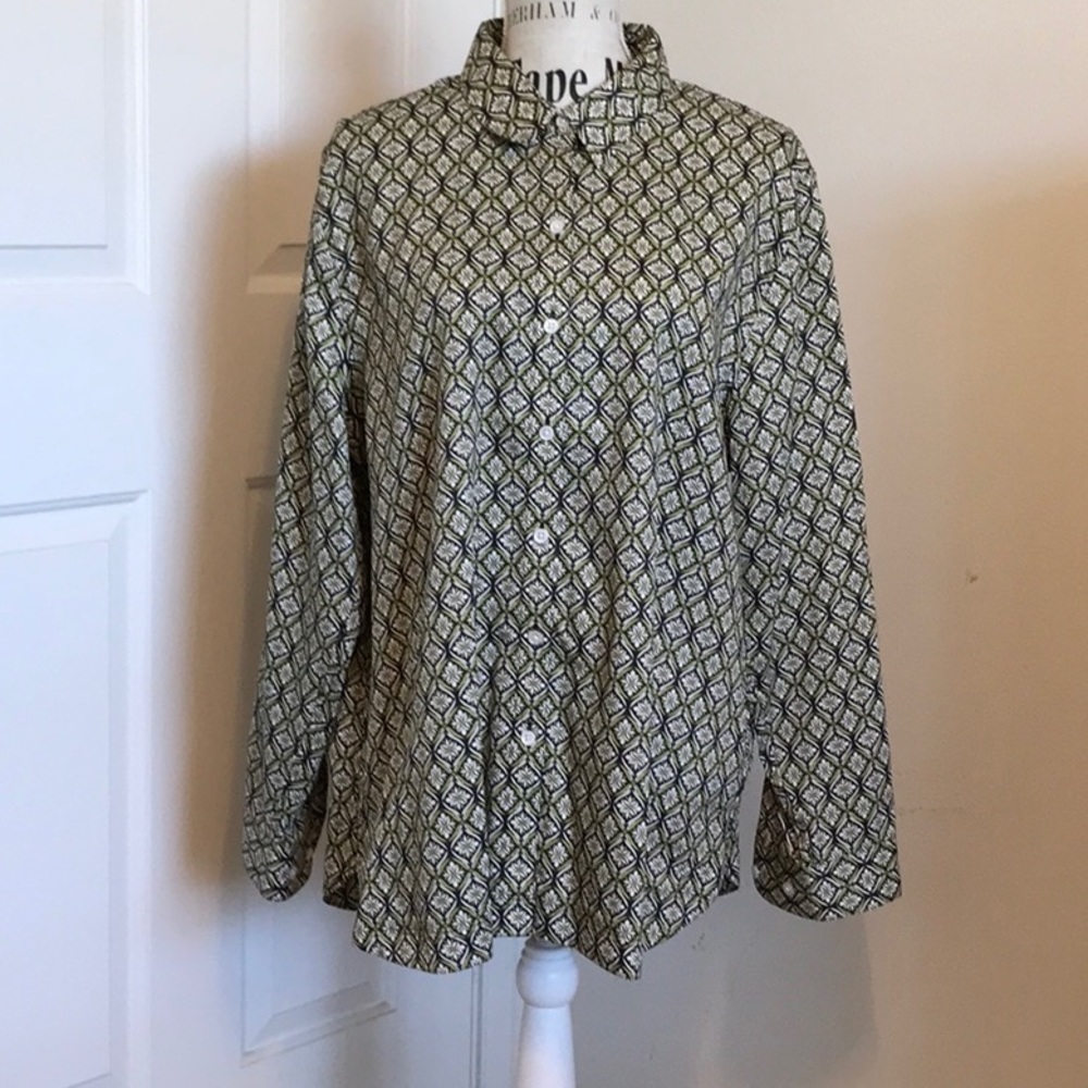 Coldwater Creek L/S Easy Care tunic XL